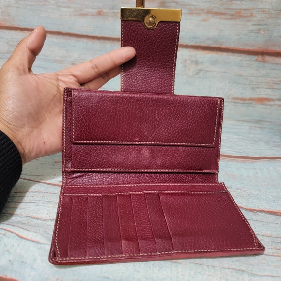 Final Price✅️ Authentic RARE Gucci GG Leather Wallet - Picture 9 of 14